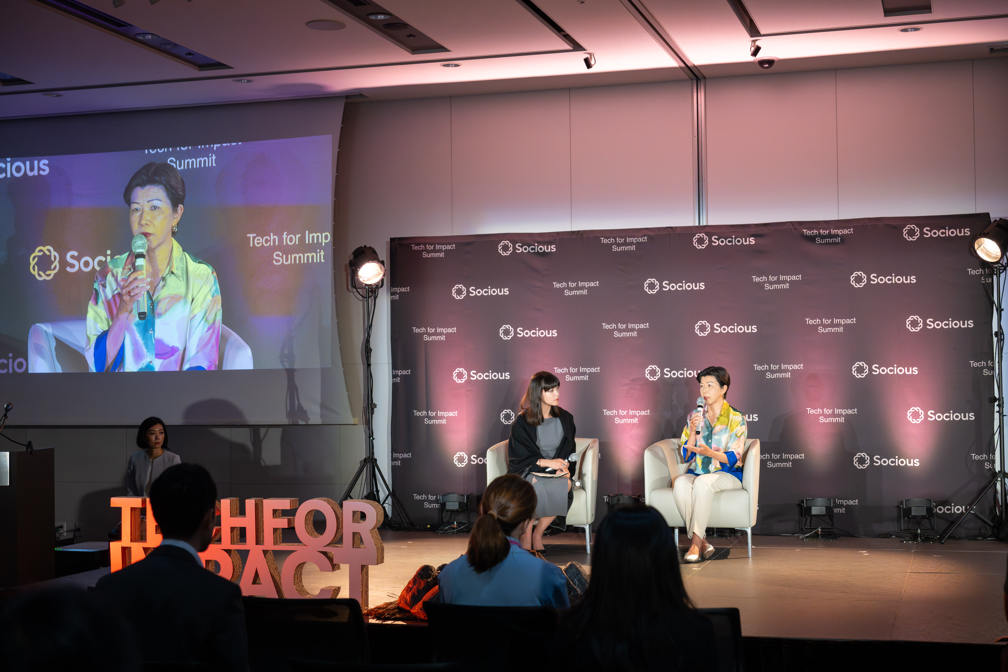 Kathy Matsui fireside chat at Tech for Impact Summit 2026